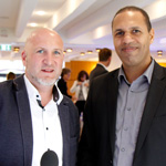 CURSOR-Moderator Bertin Geißler interviewt Dieter Johns (TeleSon Vertriebs GmbH) auf dem CRM-Kongress